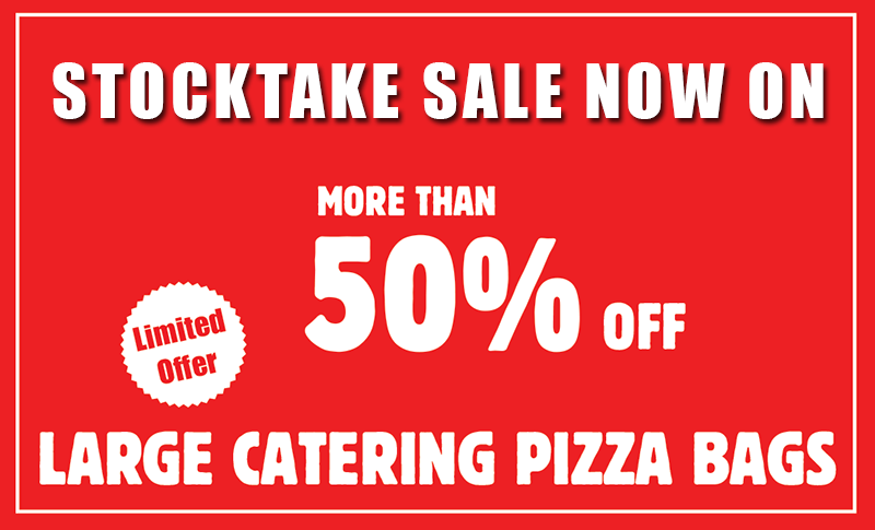 Clearance catering bags - save over 50%